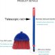 Small Broom - Portable Adjustable Handle Broom