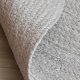 3 Ft Round Jute Area Rugs Off White Dyed Natural Fibers Carpet Area Rug for Living Room, Hallways
