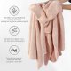 Microfiber towel, dry hair towel super absorbent - 20X40 inches white (1 piece)