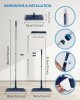 Microfiber Mops for Floor Cleaning,with 4 Reusable Washable Chenille Pads
